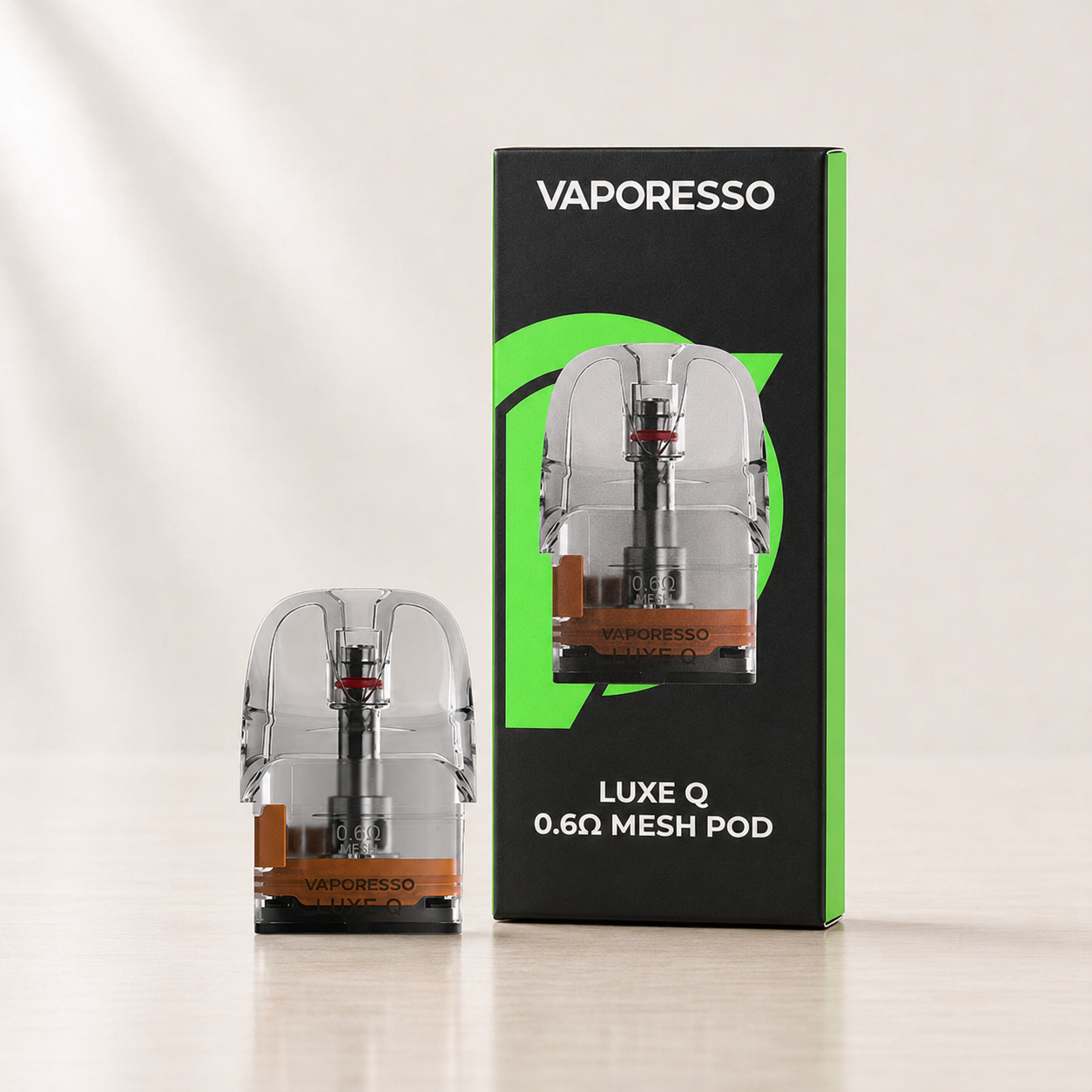 Cartouches Luxe Q 3 ml Vaporesso – boîte de 4