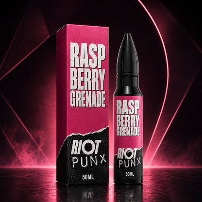 Raspberry Grenade 50 ml – e-liquide Riot