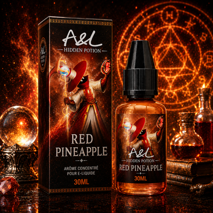 Concentré Red Pineapple 30 ml – A&L Hidden Potion