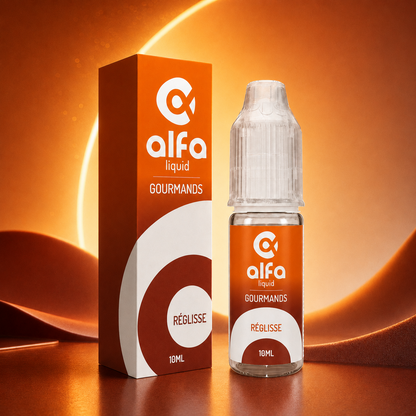 Réglisse 10ml – Alfaliquid