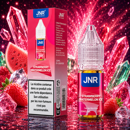 E-liquide Strawberry Watermelon Ice JNR 10 ml – 20 mg