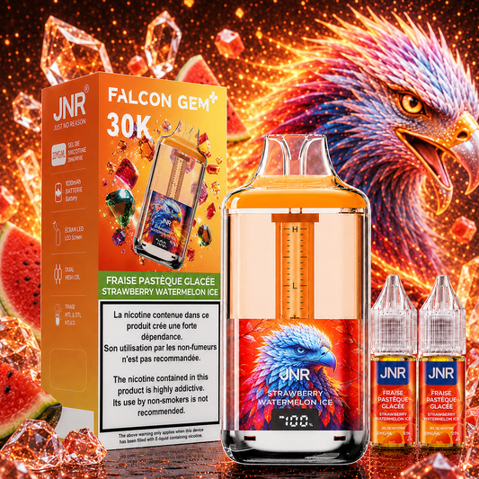 Puff Falcon Gem+ 30K Strawberry Watermelon Ice JNR