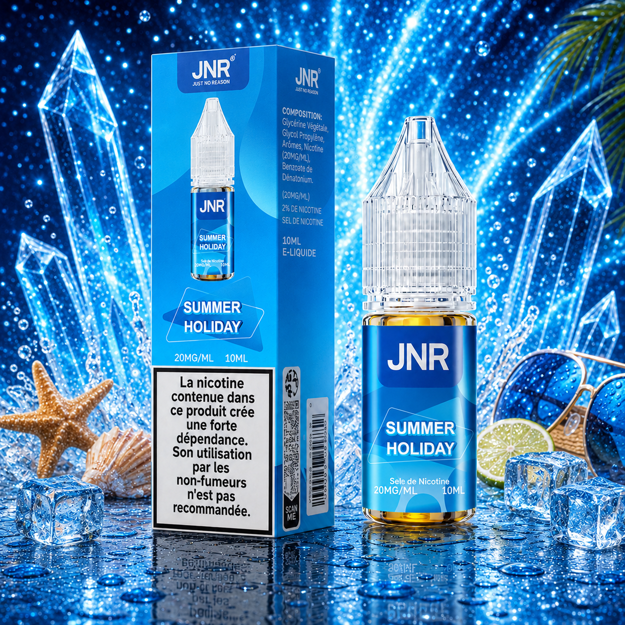 E-liquide Summer Holiday JNR 10 ml – 20 mg