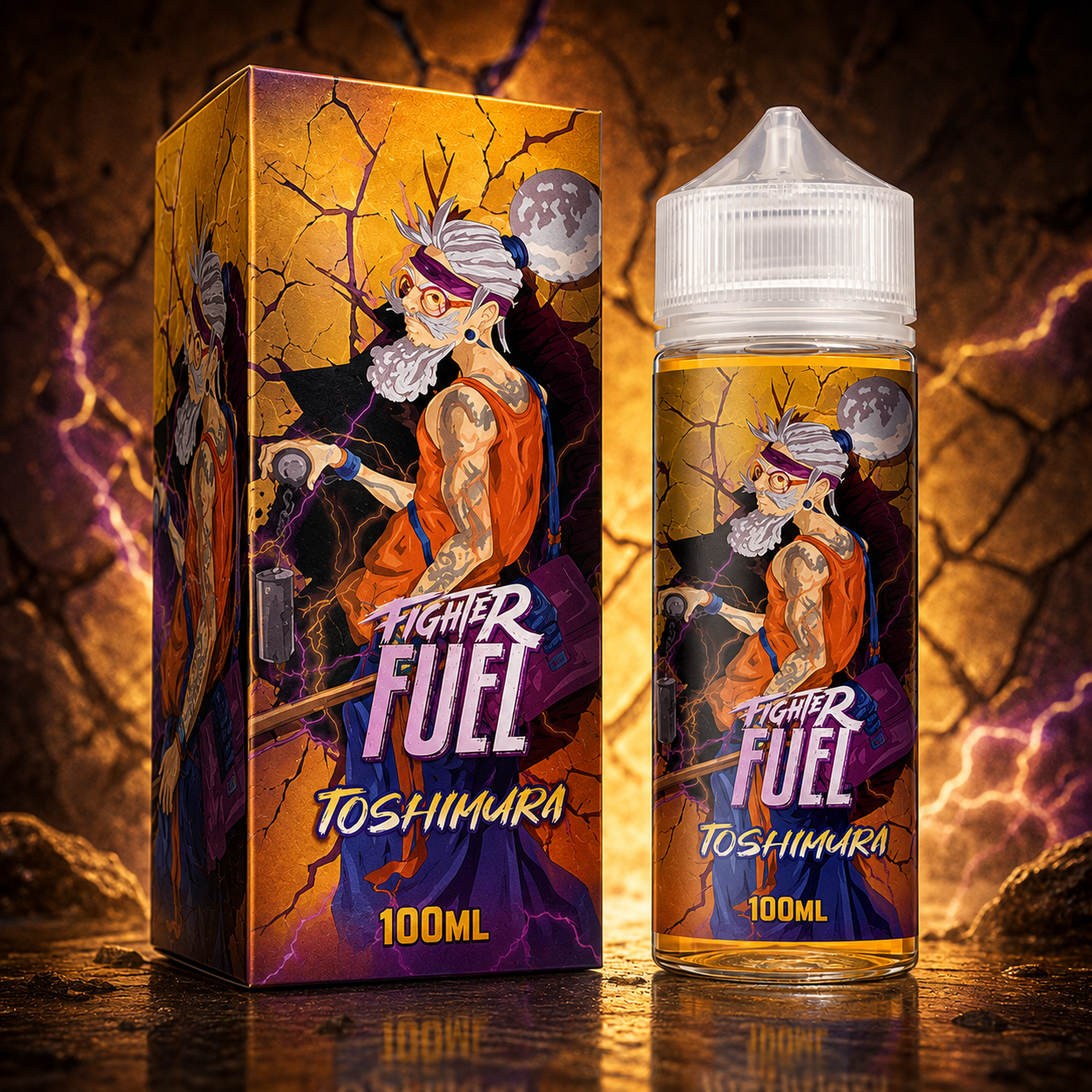 Toshimura 100 ml – e-liquide Fighter Fuel