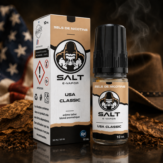 N+ USA Classic 10 ml – Salt E-Vapor