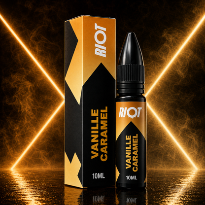 Vanille Caramel 10 ml – e-liquide Riot