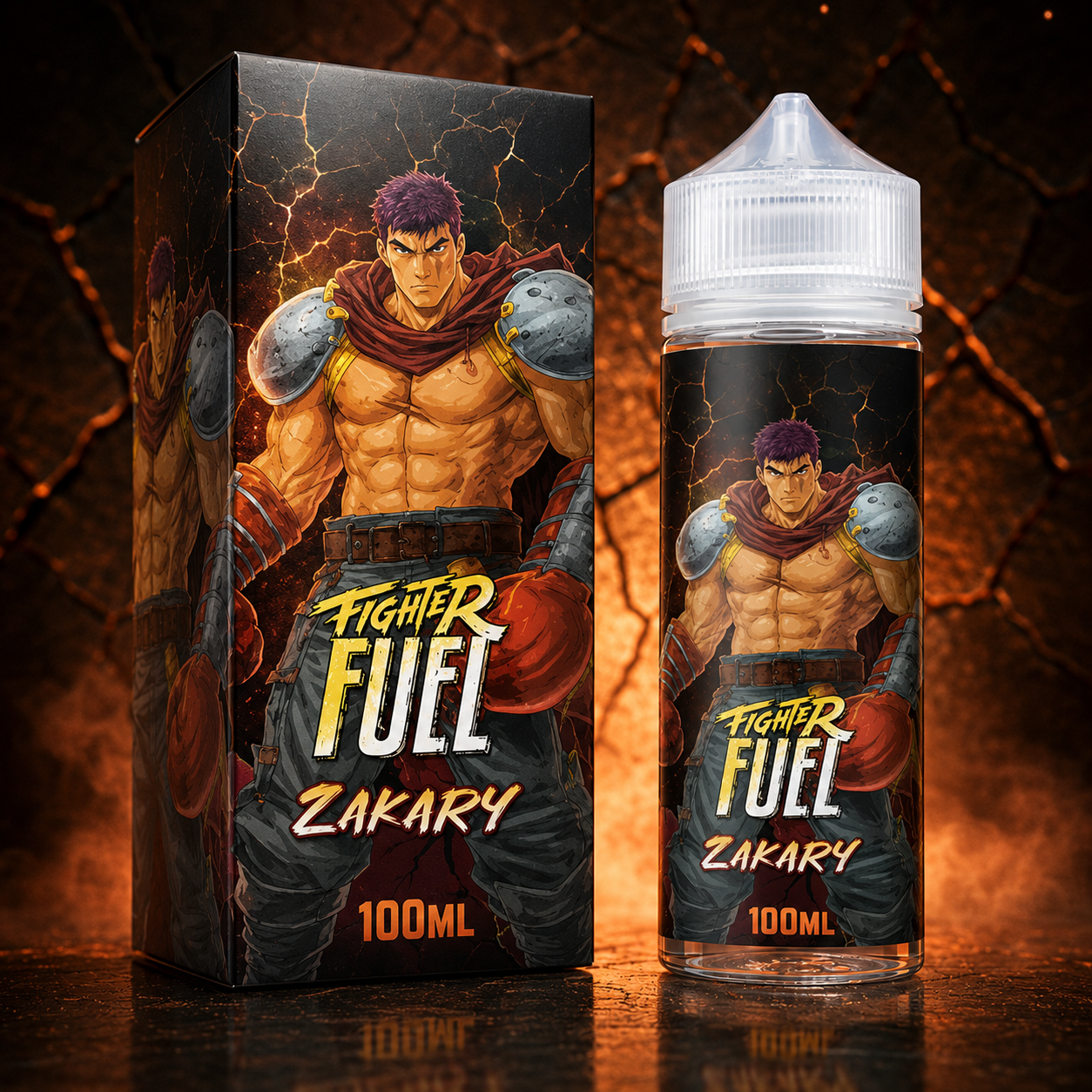 Zakary 100 ml – e-liquide Fighter Fuel