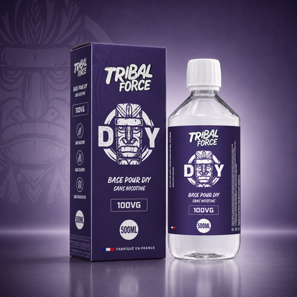 Base DIY 500 ml 0/100 – Tribal Force