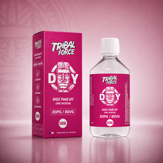 Base DIY 500 ml 20/80 – Tribal Force