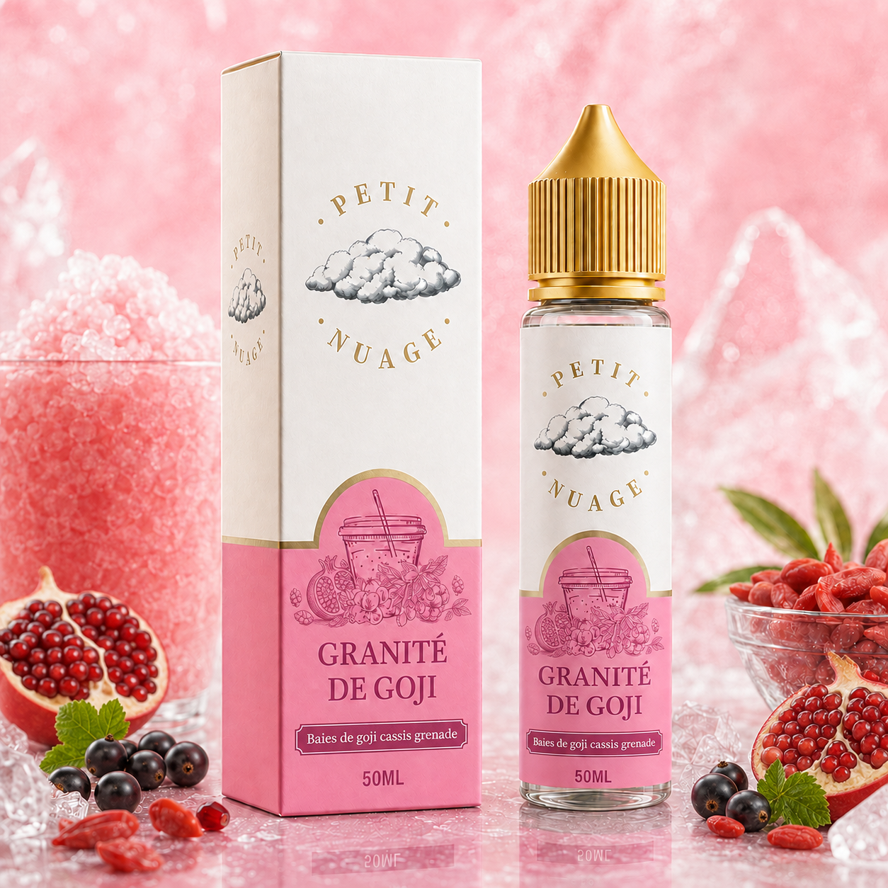Granité de Goji 50 ml – e-liquide Petit Nuage