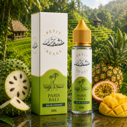 Paris Bali 50 ml – e-liquide Petit Nuage