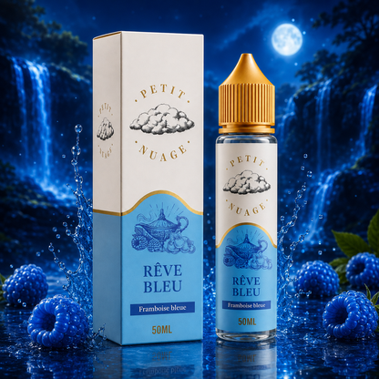 Rêve Bleu 50 ml – e-liquide Petit Nuage