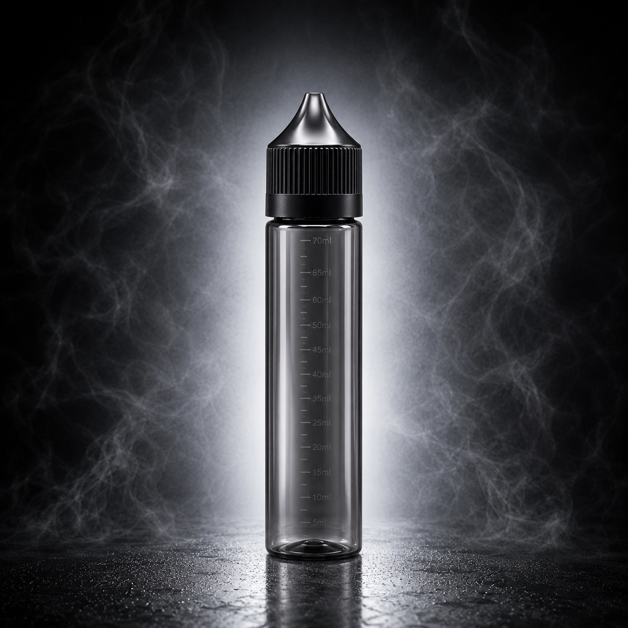 Flacon vide 70 ml dévissable