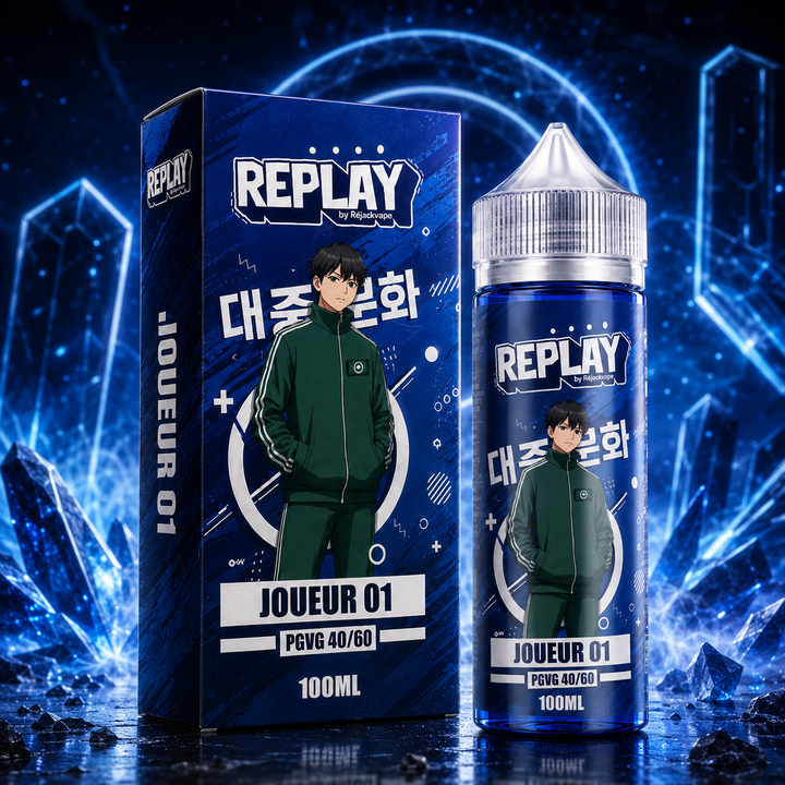 Joueur 01 100 ml – Replay