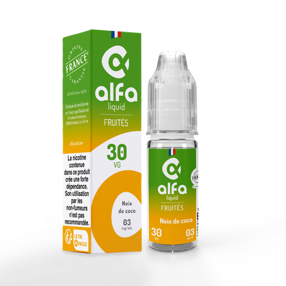 Noix de Coco 10ml – Alfaliquid