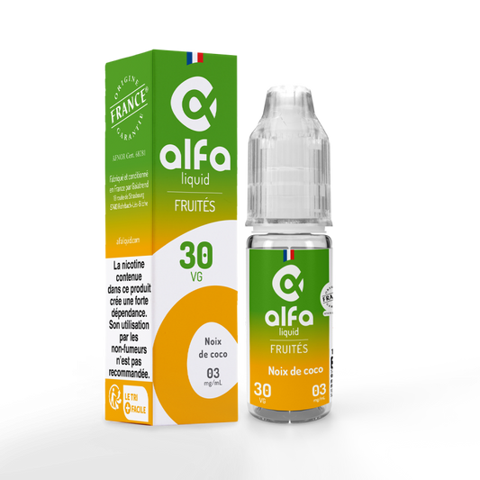 Noix de Coco 10ml – Alfaliquid