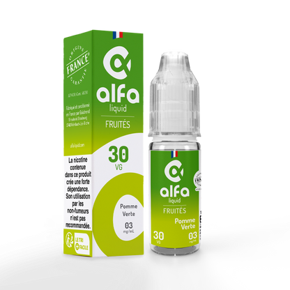 Pomme Verte 10 ml – Alfaliquid