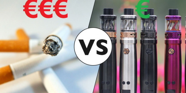 Est-il moins cher de vapoter que de fumer?